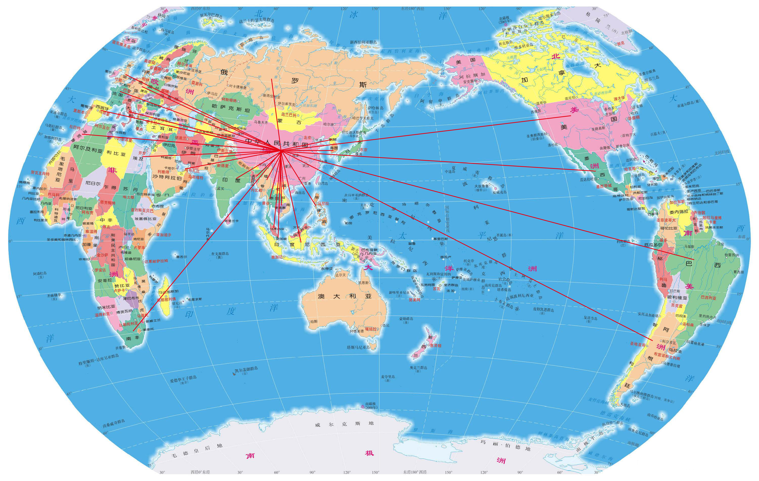 2023年海外地区活动推广路线